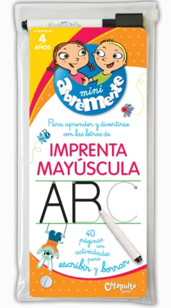 Abremente · Escribir y Borrar Mayúsculas