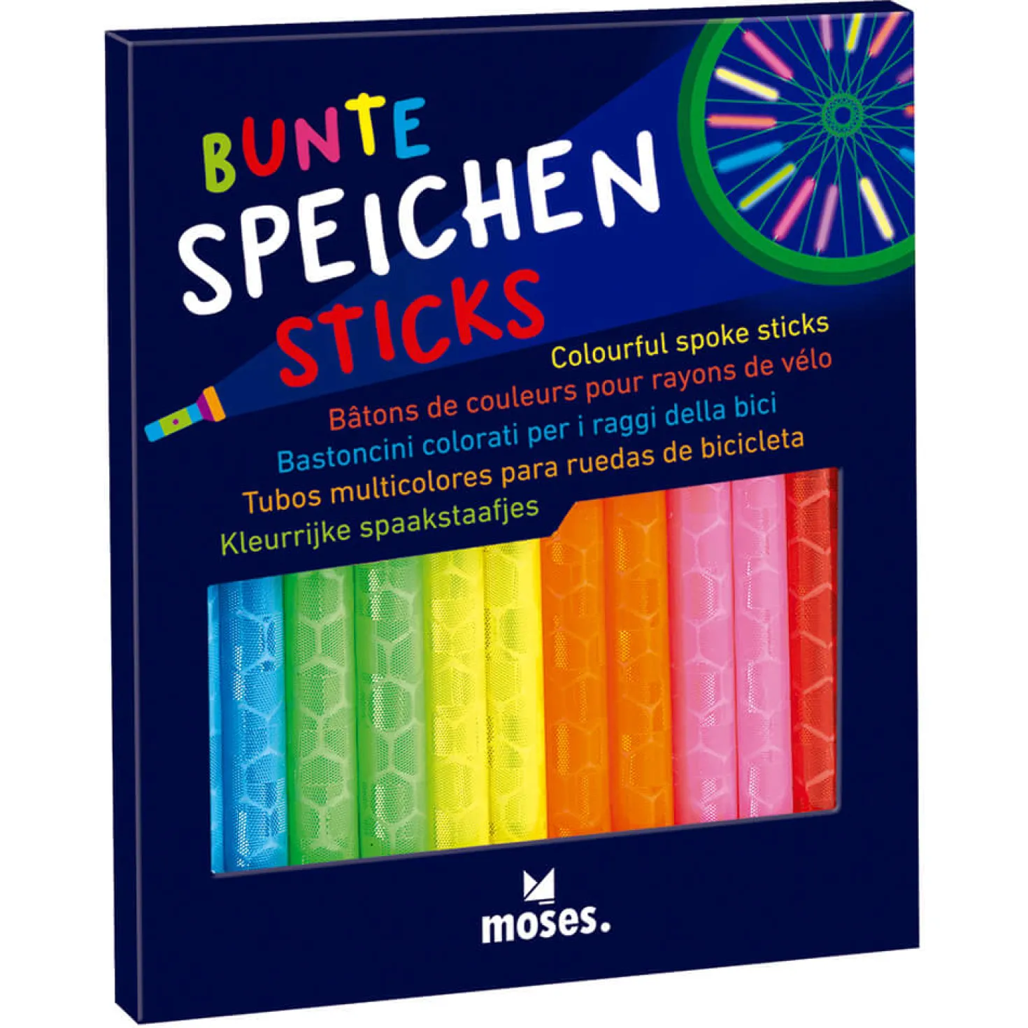 Adorno Radios Bici reflectores · Moses (Colores Surtidos)
