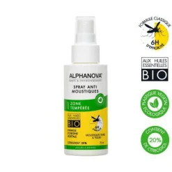 Anti Mosquitos Zona Templada - 6h 75 ml · Alphanova