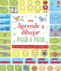 Aprende a dibujar paso a paso · Usborne