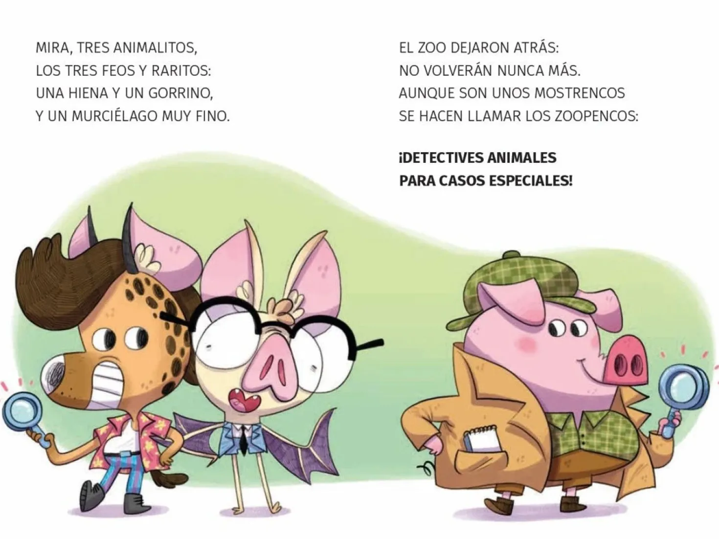 Aprender a leer con Los Detectives Zoopencos 1 - El Monstruo del rio Nesi