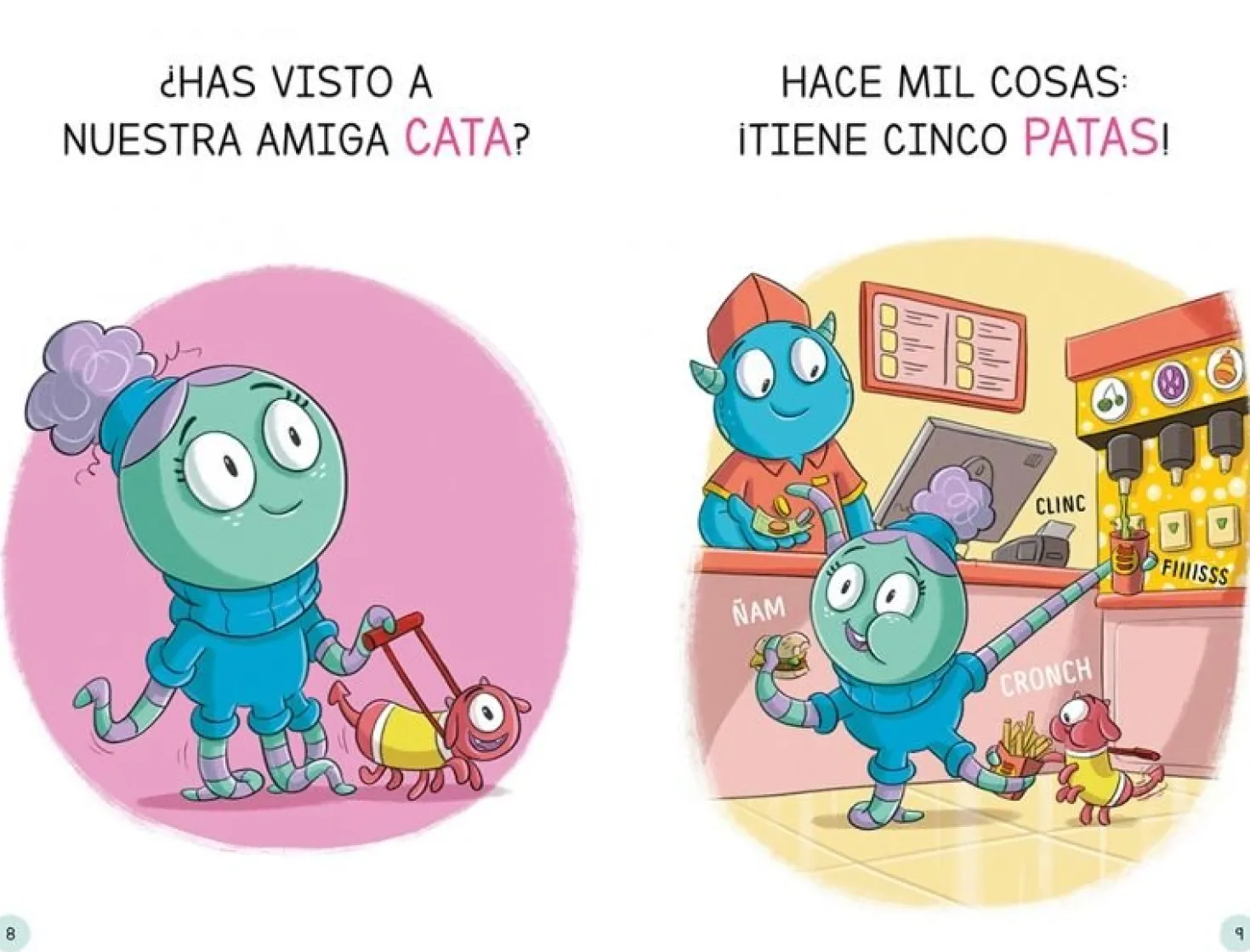 Aprender a leer en la Escuela de Monstruos 22 - Al rescate, ¡con coraje!