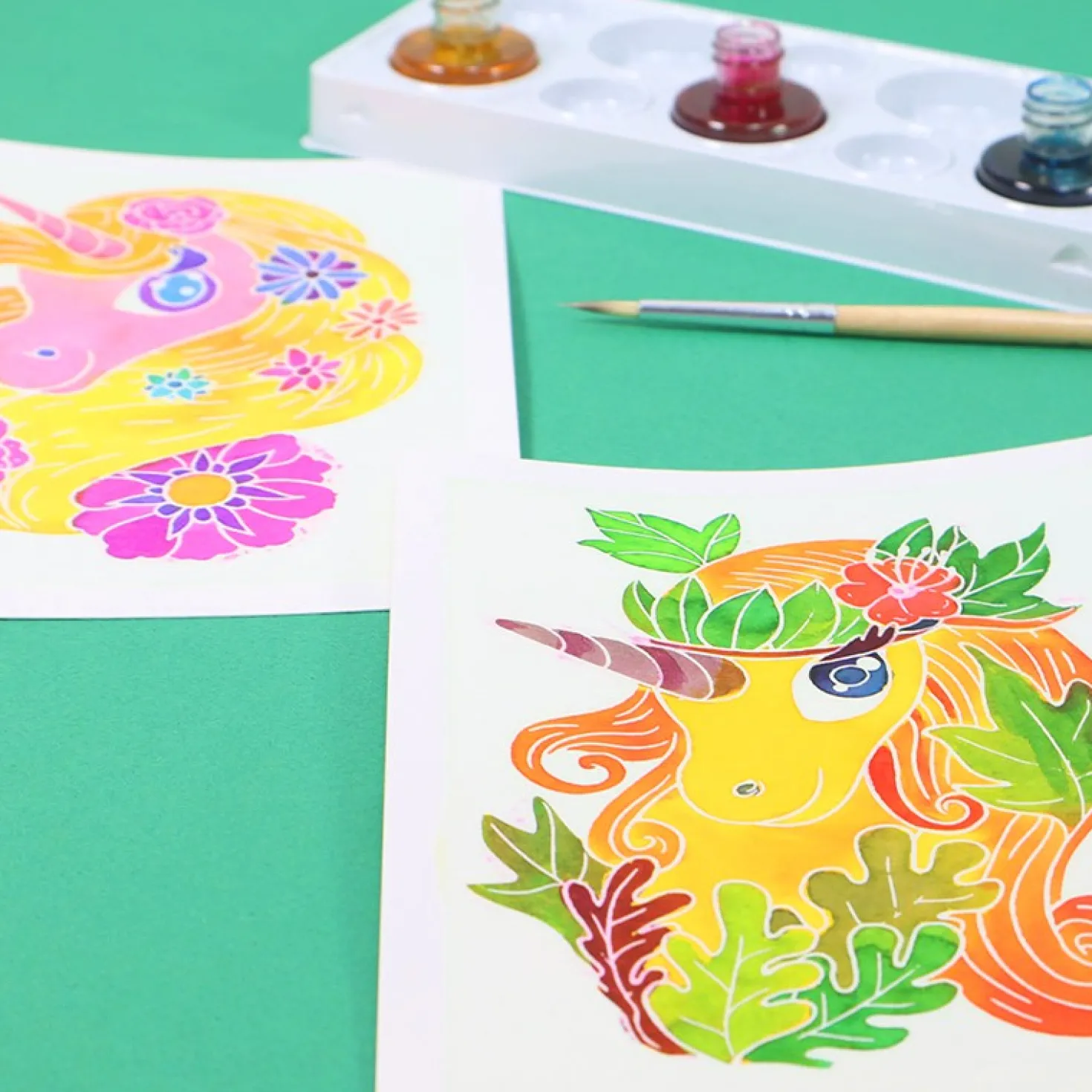 Aquarellum Mini Licornes