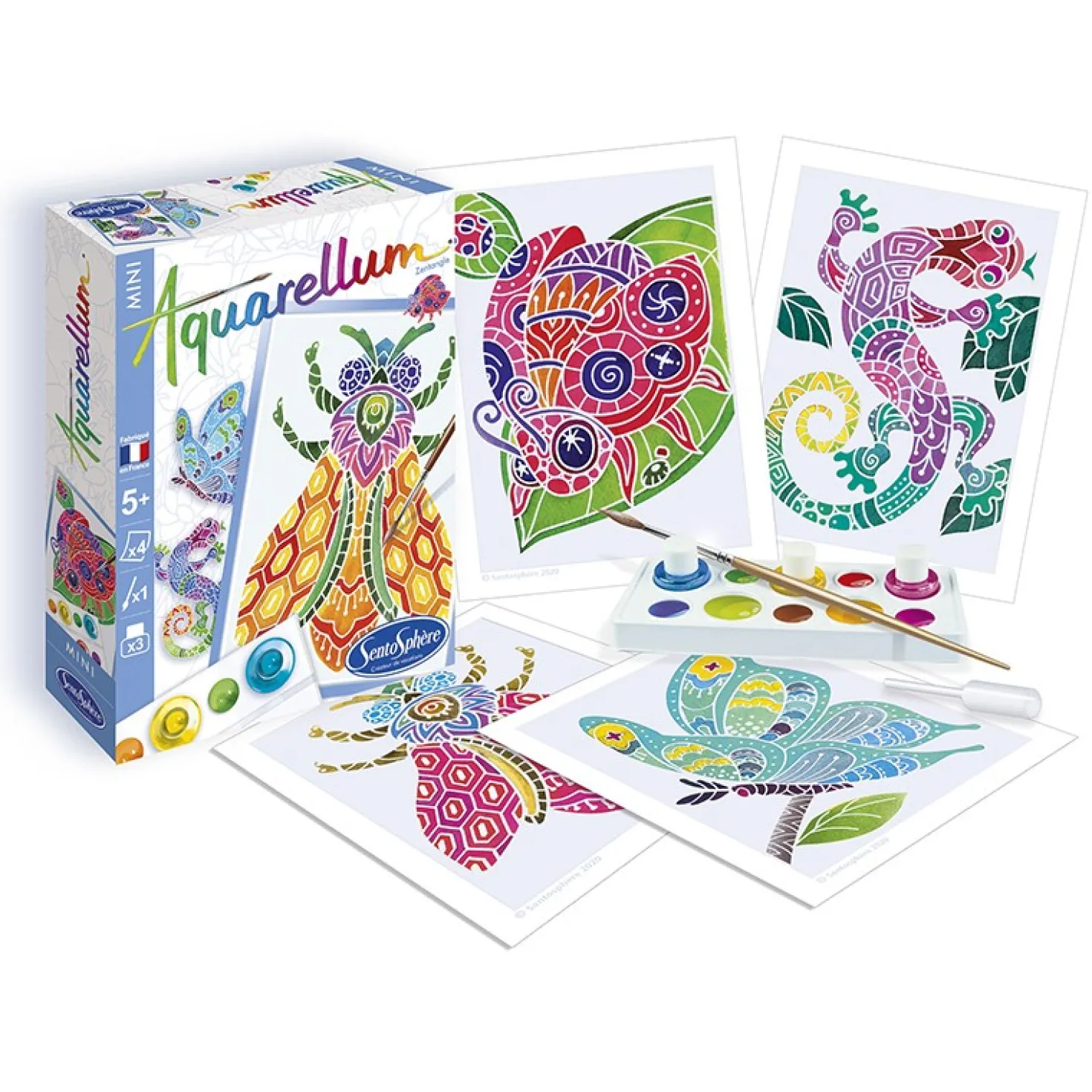 Aquarellum Mini Zentangle