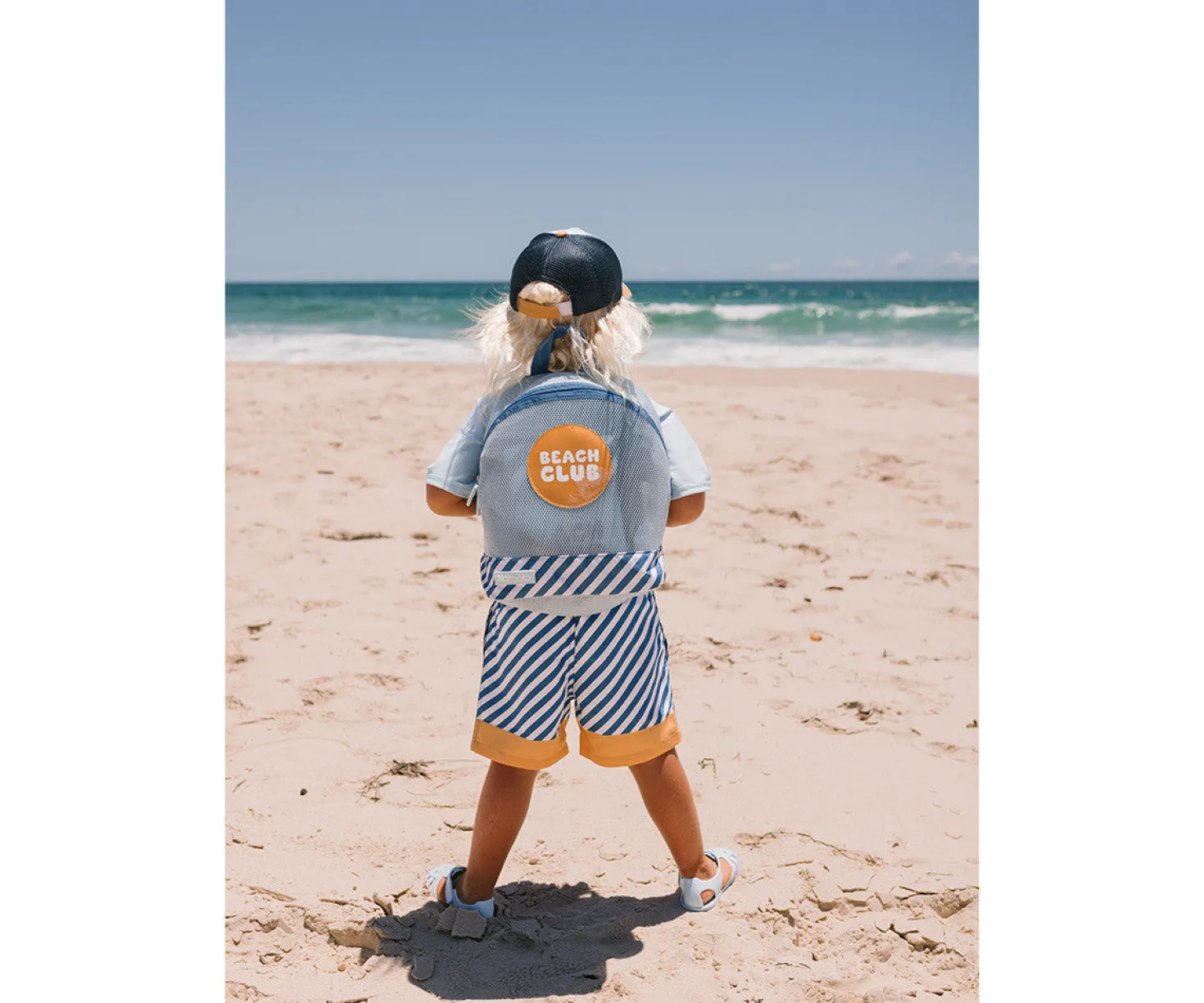 Bañador boy · Stripes Blues & Beyond