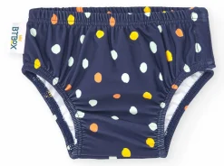 Bañador pañal · Lunares Navy