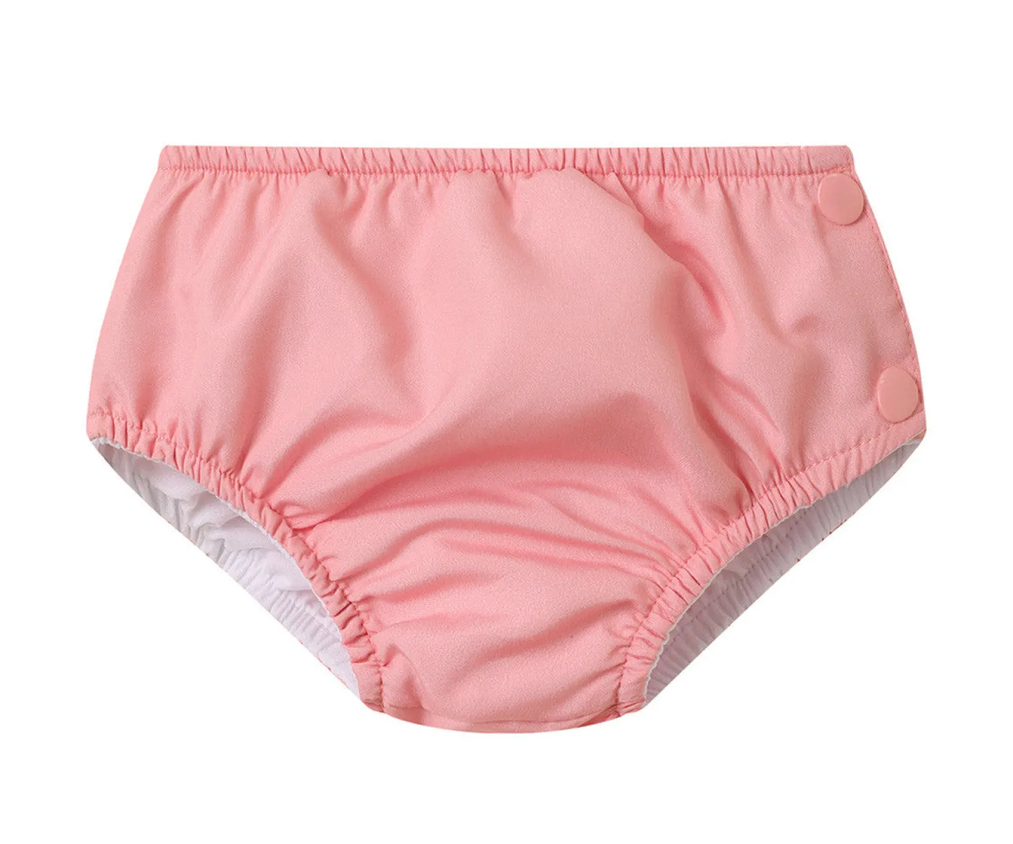 Bañador pañal volantes · Stripes Bloom & Blush