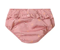 Bañador pañal volantes · Whale Pink