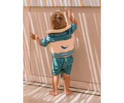 Bañador short · Whale Teal