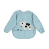 Babero con Mangas Tiny farm Blue · Done by Deer
