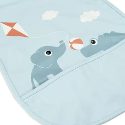 Babero con velcro Playground Blue · Done by Deer