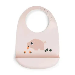 Babero silicona Pigee Powder · Done by Deer