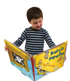 Barco Pirata Libro Convertible