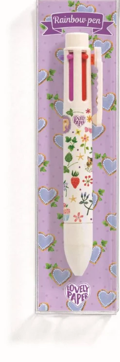 Bolígrafo de 6 colores Aiko · Lovely Paper