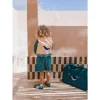 Bolsa de Playa con Rejilla · Whale Teal