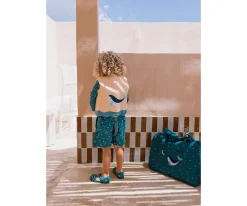 Bolsa de Playa con Rejilla · Whale Teal