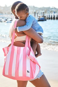 Bolsa de Playa Dock&Bay Rosa Pastel