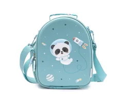 Bolsa merienda térmica 3D Pandas in Space