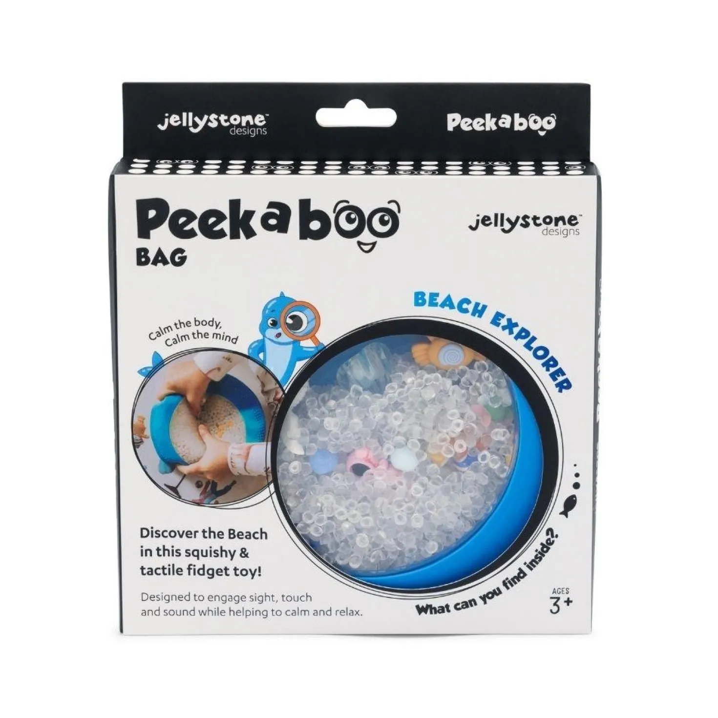 Bolsa Sensorial Peekaboo · Jellystone