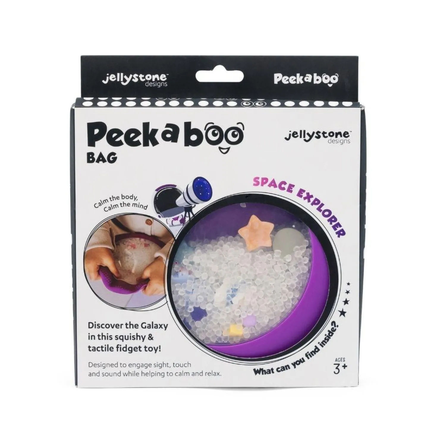 Bolsa Sensorial Peekaboo · Jellystone
