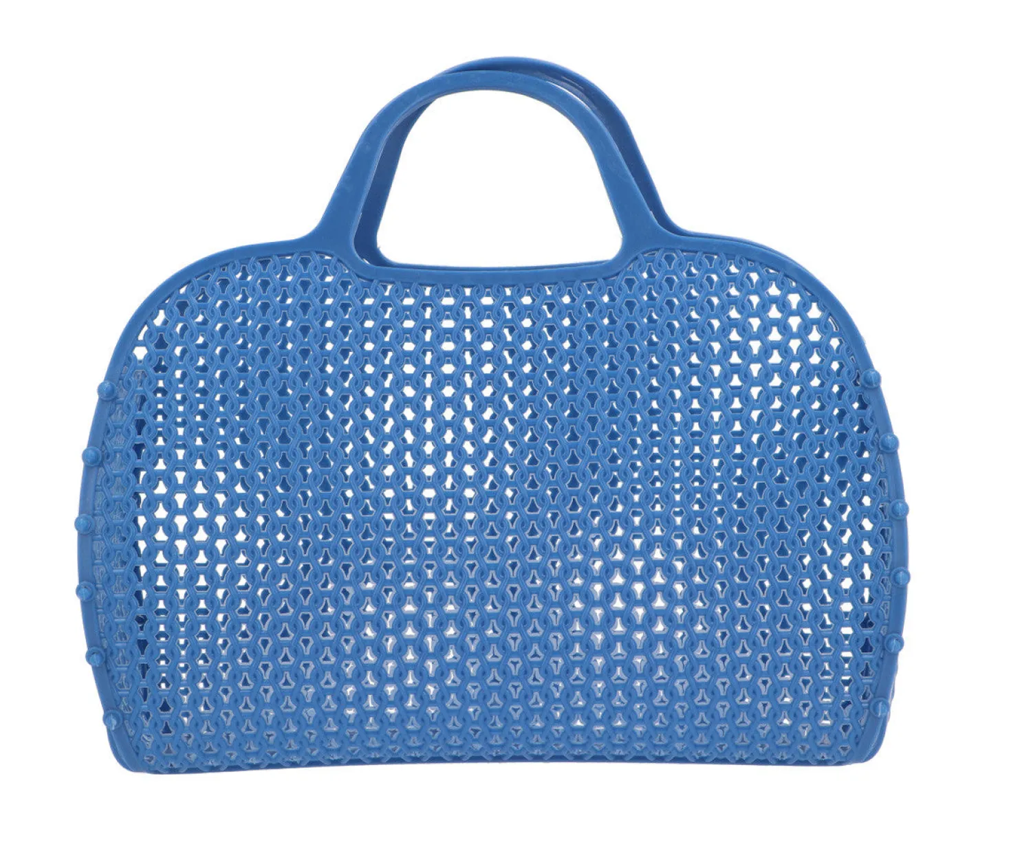 Bolso Plástico Retro Vintage · Azure