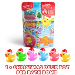 Bomba de baño surprise Christmas Duck · Zimpli