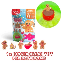 Bomba de baño surprise Gingerbread · Zimpli