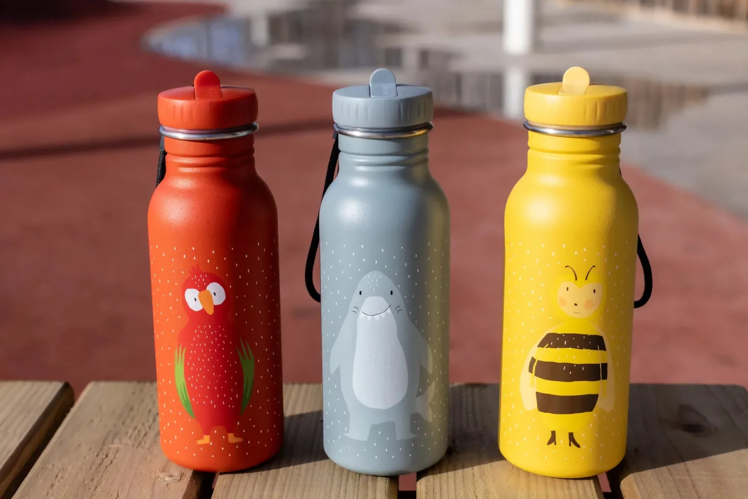 Botella Acero Abeja 500ml · Trixie