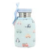 Botella Acero Funda City Cars 350ml