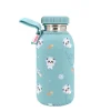 Botella Acero Funda Pandas in Space 500ml