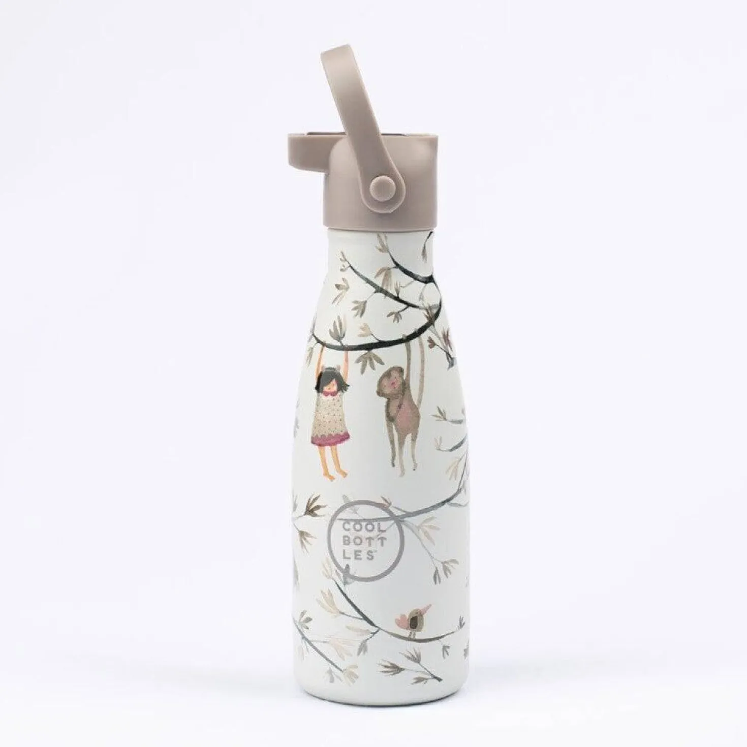 Botella Acero Hanging Friends 260ml · Cool Bottles