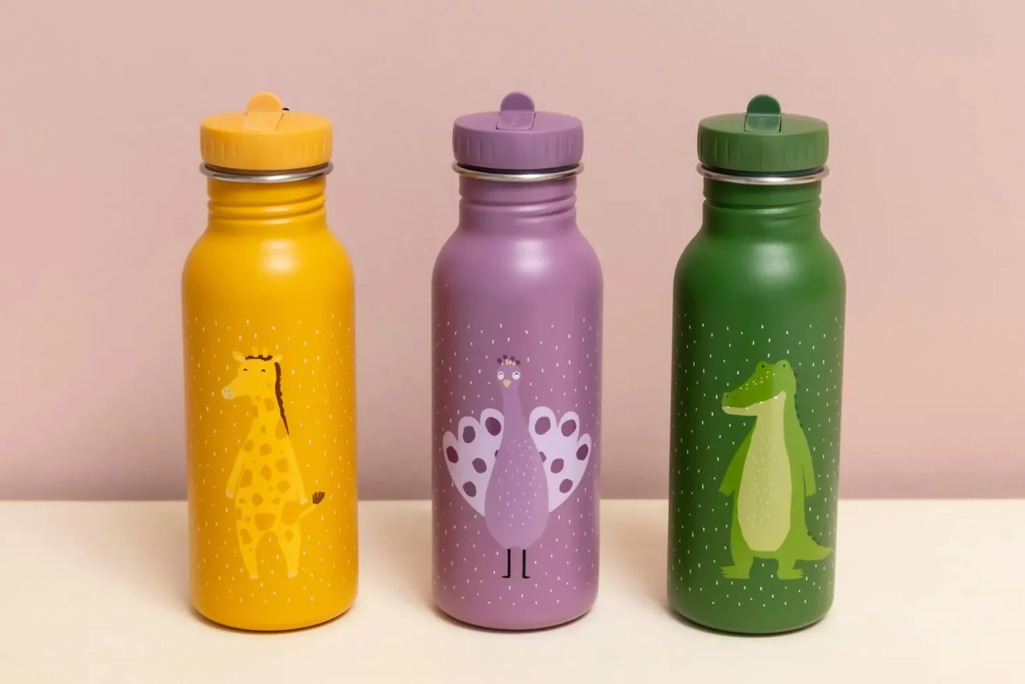 Botella Acero Mr. Alligator 500ml · Trixie