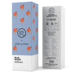 Botella Acero - SPRT& Blue Scoop 350ml · Cool Bottles