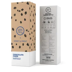 Botella Acero - SPRT& Chocolate Chips 350ml · Cool Bottles
