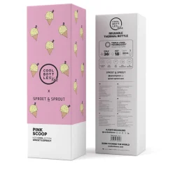 Botella Acero - SPRT& Pink Scoop 350ml · Cool Bottles