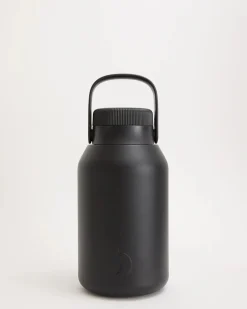 Botella Chilly's Serie 2 Negro Mate · 2 Litros