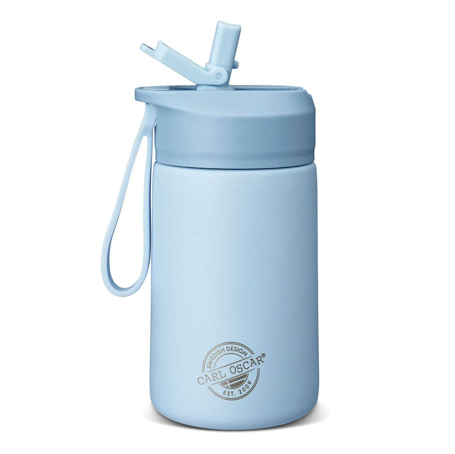 Botella de Acero Steel Hydraflip 0.4L Blue · Carl Oscar