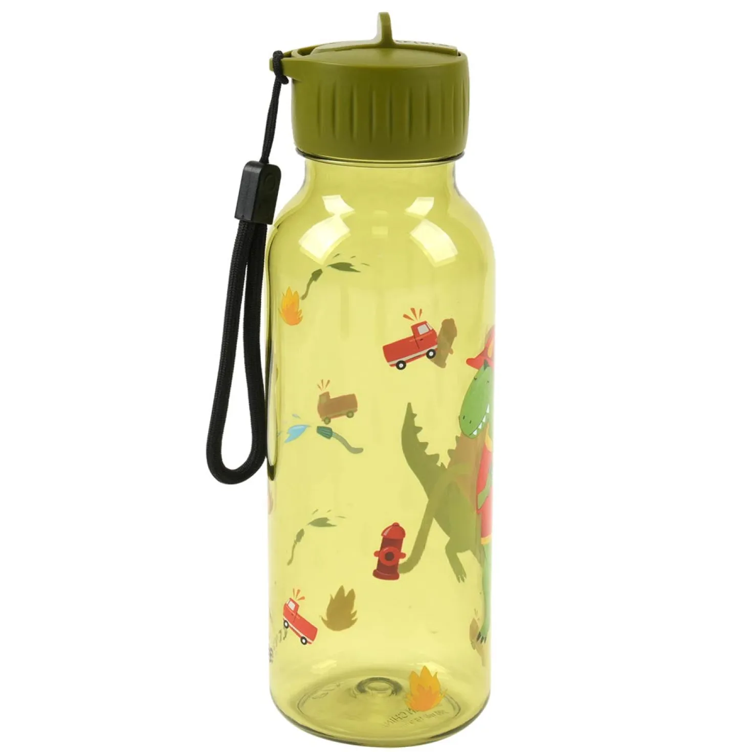 Botella de Tritán 500ml Fireman Mr. Dino · Trixie