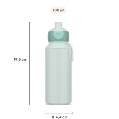 Botella Pop-up Campus 400 ml Rosa claro · Mepal