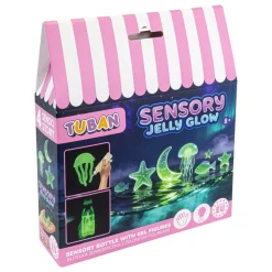 Botella sensorial Jelly Glow · Tuban