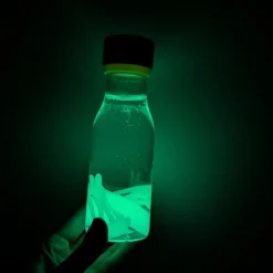 Botella sensorial Jelly Glow · Tuban