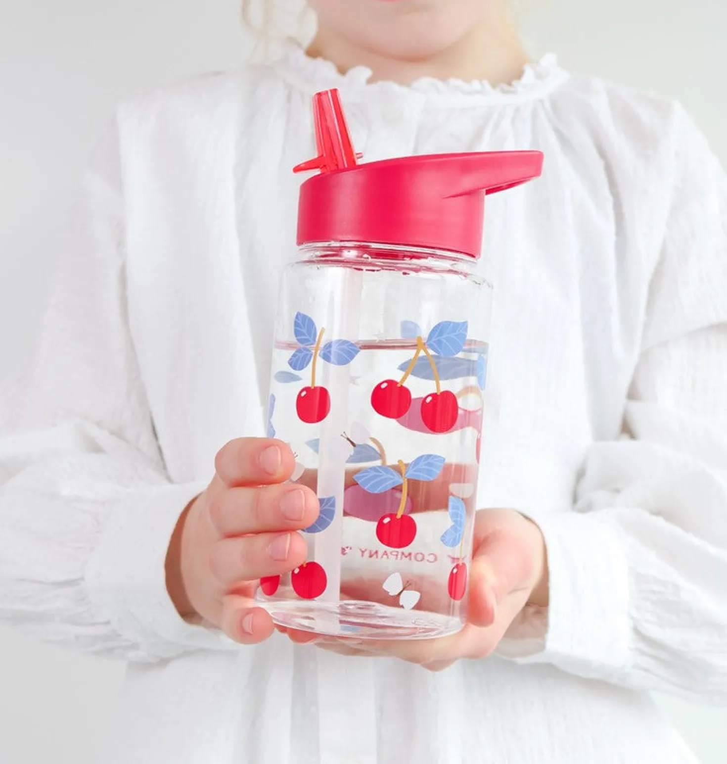 Botella Tritán Cerezas · Little Lovely Company