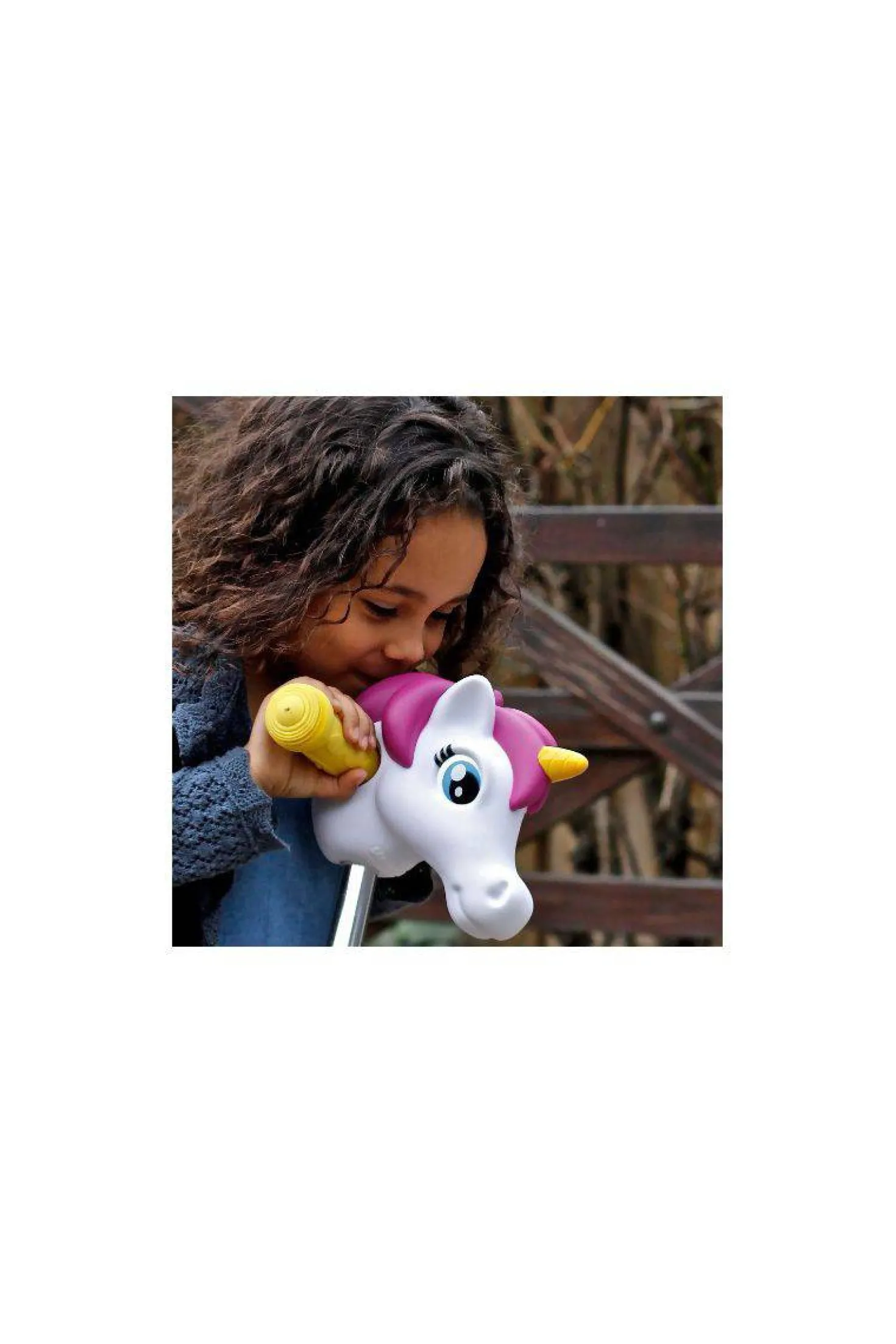 Cabeza Unicornio Blanca