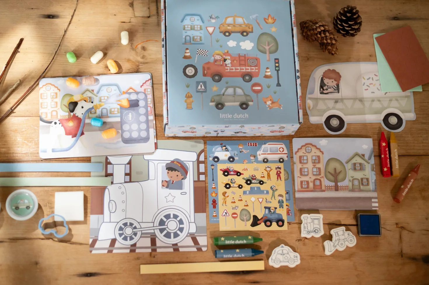 Caja creatividad XL Jim · Little Dutch