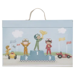 Caja de juego con Pista de Carreras · Little Dutch