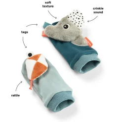 Calcetines de estimulación Playgroud Blue · Done by Deer