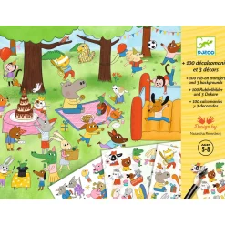 Calcomanía Estamos de Fiesta · DJECO