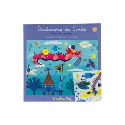 Calcomanías Comètes Filante · Moulin Roty
