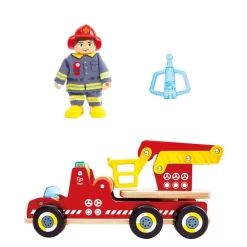 Camión de bomberos con sirenas y luces · Hape