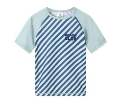 Camiseta Protección Solar Manga Corta · Stripes Blues & Beyond